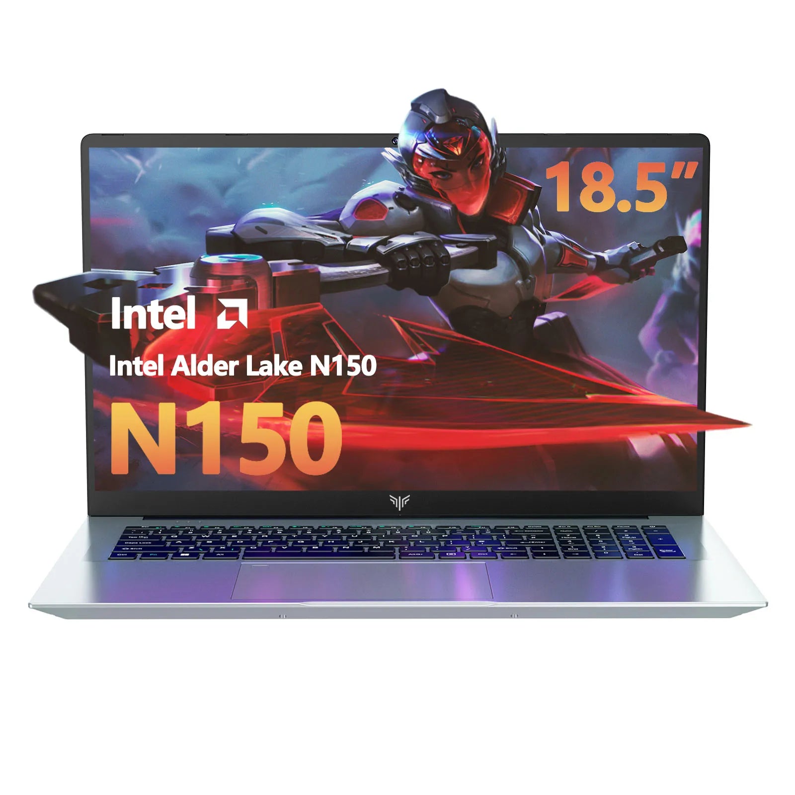 ACEMAGIC Ordinateur portable Windows 11 PRO Écran 18,5" FHD Processeur Intel N150 Quad-Core 16 Go de RAM DDR4 512 Go SSD Wi-Fi 5 Ordinateurs portables